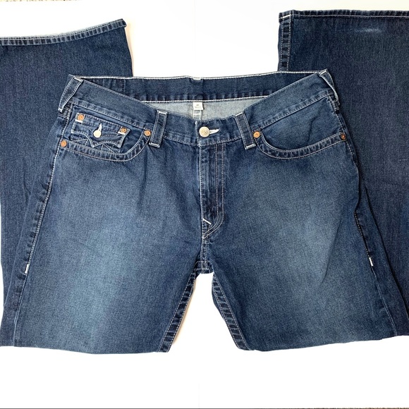 **SOLD** True Religion Mens Boot Cut Jeans Size 40 - Picture 2 of 7